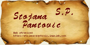 Stojana Pantović vizit kartica
